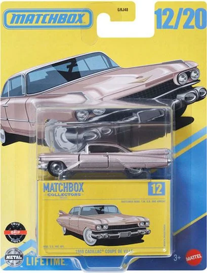 Φωτογραφία προϊόντος: 1959 Cadillac Coupe De Ville Matchbox Αυτοκινητάκι για 3+ Ετών