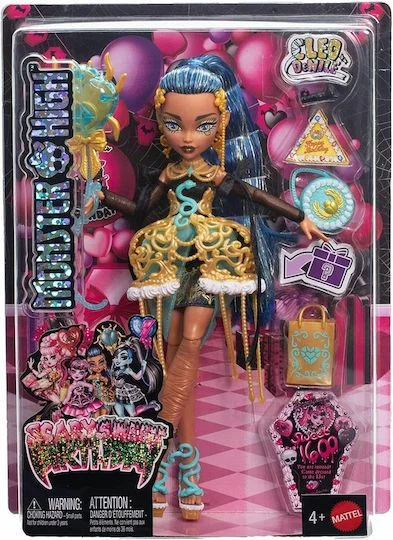 Φωτογραφία προϊόντος: Monster High Scary Sweet Birthday Cleo Συλλεκτική Κούκλα για 4+ Ετών