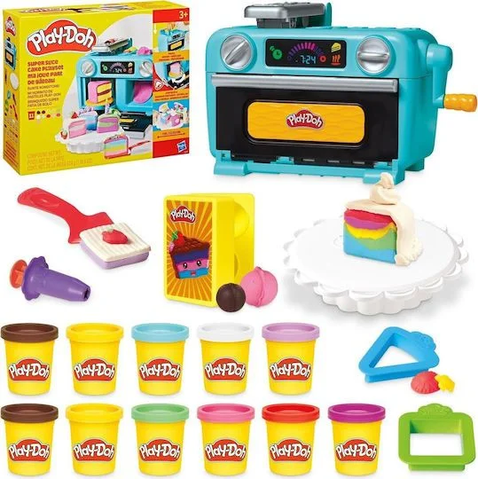 Φωτογραφία προϊόντος: Play-Doh: Doh +#038; More - Super Slice Cake Playset