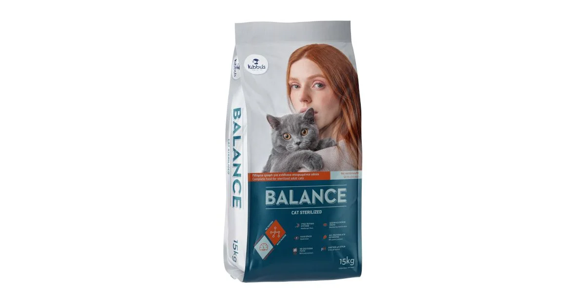 Φωτογραφία προϊόντος: KIBBUS BALANCE STERILIZED CAT CHICKEN 15kg