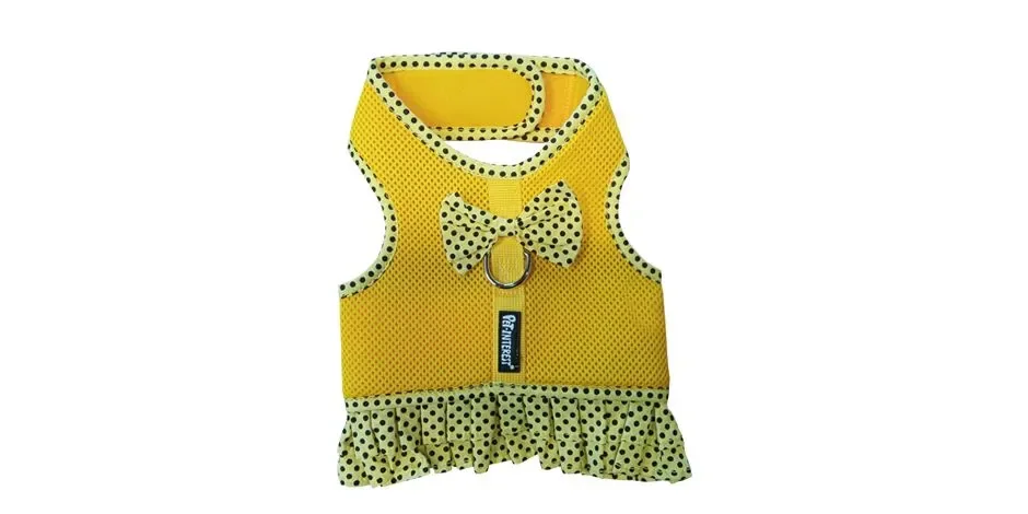 Φωτογραφία προϊόντος: MESH HARNESS YELLOW + SKIRT DOTS L