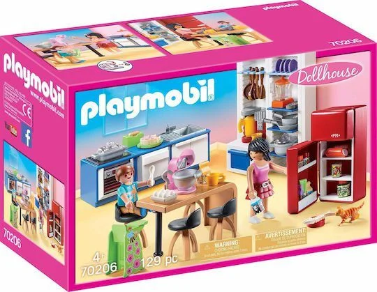 Φωτογραφία προϊόντος: Playmobil Dollhouse: Μεγάλο Σετ Κουζίνα Κουκλόσπιτου