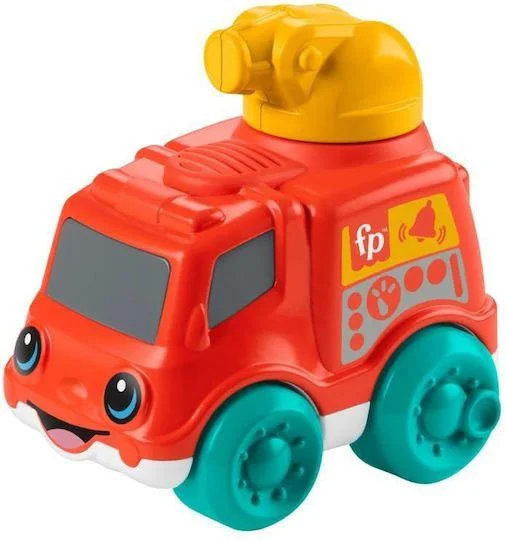 Φωτογραφία προϊόντος: Fisher Price Οχηματάκι Chime And Ride Fire Truck για 6+ μηνών