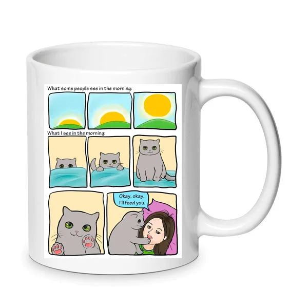 Φωτογραφία προϊόντος: Cat mug κούπα για γάτα γάτες no12 κεραμική 330ml cats