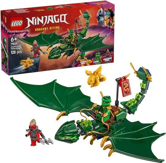 Φωτογραφία προϊόντος: Lego Ninjago Lloyd s Green Forest Dragon για 6+ Ετών 128τμχ