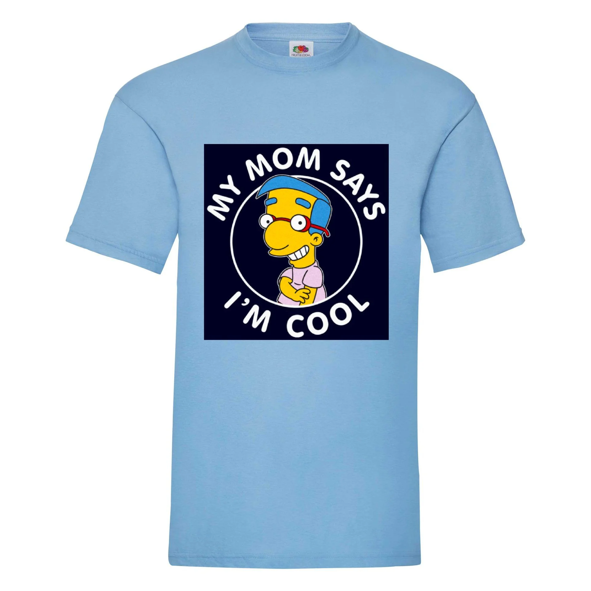 Φωτογραφία προϊόντος: Μπλούζα Tshirt The simpsons My mom says i m cool no6 Original Fruit of the loom 100% βαμβάκι