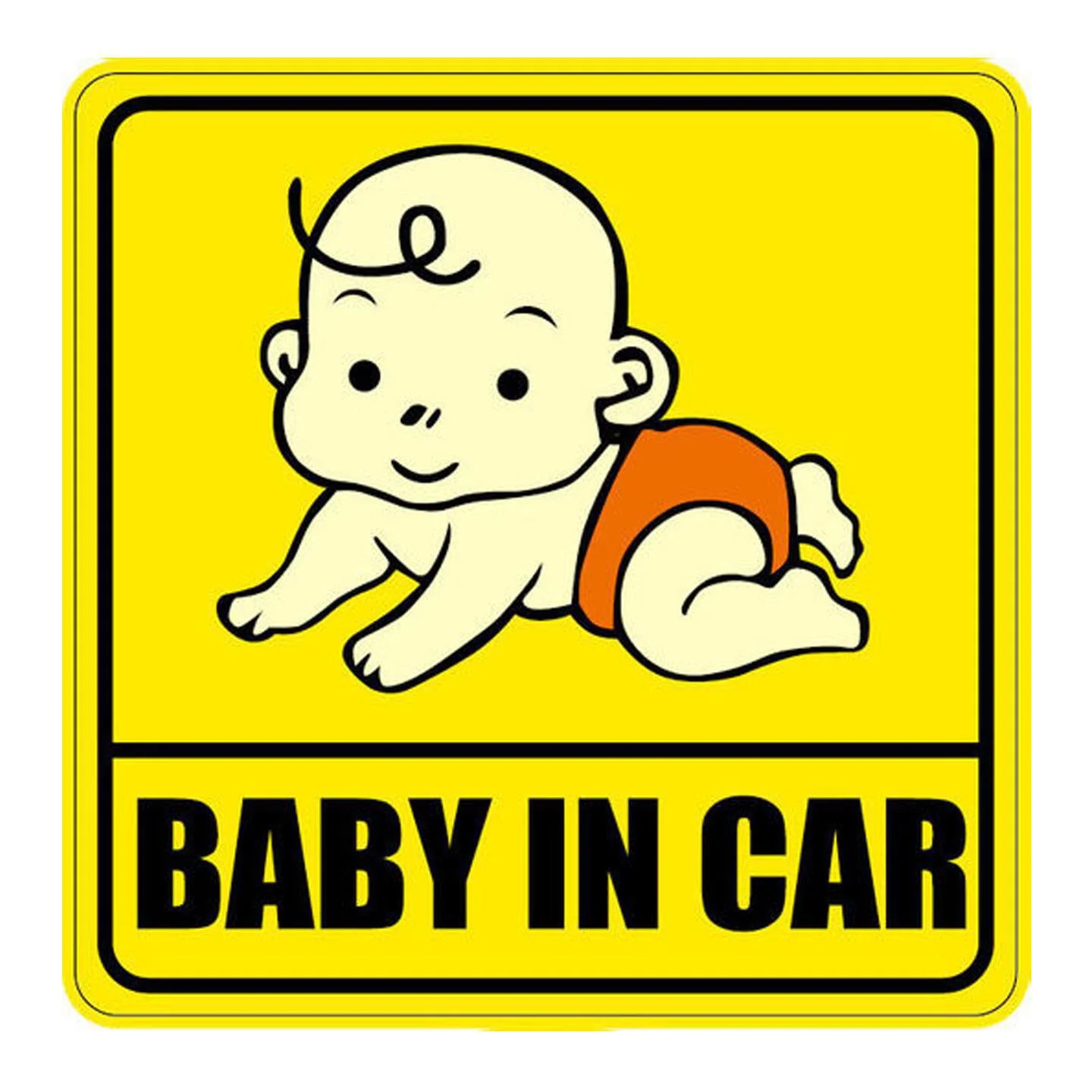 Φωτογραφία προϊόντος: Αυτοκόλλητο Baby on Board No5