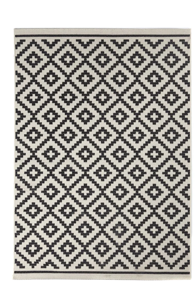 Φωτογραφία προϊόντος: Ψάθα Flox BLACK 721W Royal Carpet - 160x230 cm