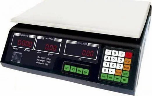 Φωτογραφία προϊόντος: Electronic Commercial Retail Scale 40kg/5gr ACS-40-5