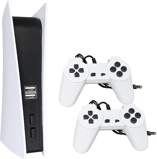 Φωτογραφία προϊόντος: Retro video game console 620 double gamepad with 8-bit support AV output family TV video game (mini 620) - As Seen on Image