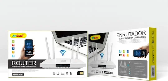 Φωτογραφία προϊόντος: Andowl Q-A7 Ασύρματο 4G Mobile Router Wi‑Fi 5