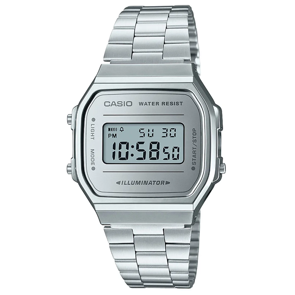 Φωτογραφία προϊόντος: CASIO Collection Stainless Steel Bracelet A-168WEM-7EF