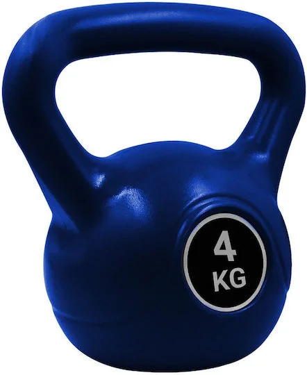 Φωτογραφία προϊόντος: Factory 25566-38 Kettlebell από PVC 4kg Μπλε