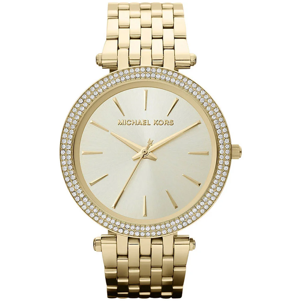 Φωτογραφία προϊόντος: MICHAEL KORS Darci Crystals Gold Stainless Steel Bracelet MK3191