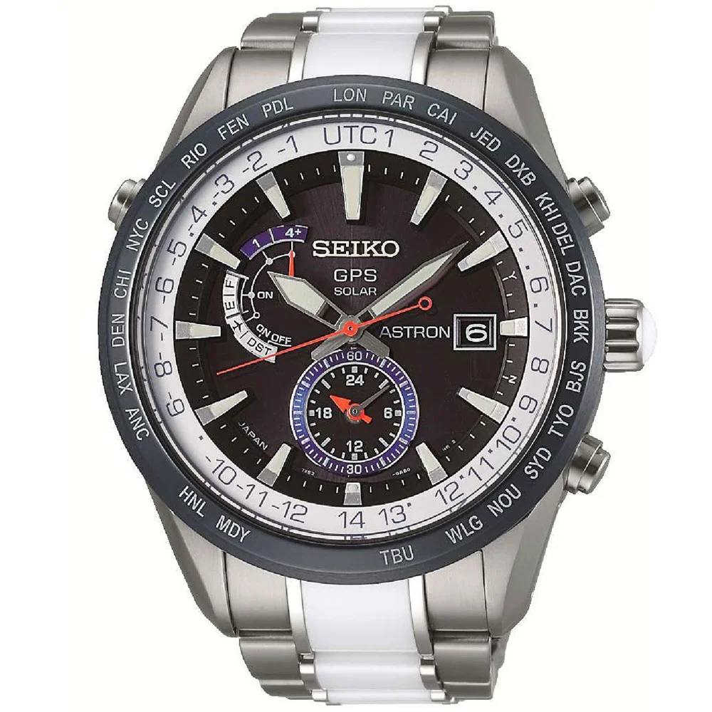 Φωτογραφία προϊόντος: SEIKO Astron GPS Solar Titanium and Ceramic Limited Edition SAS029J1