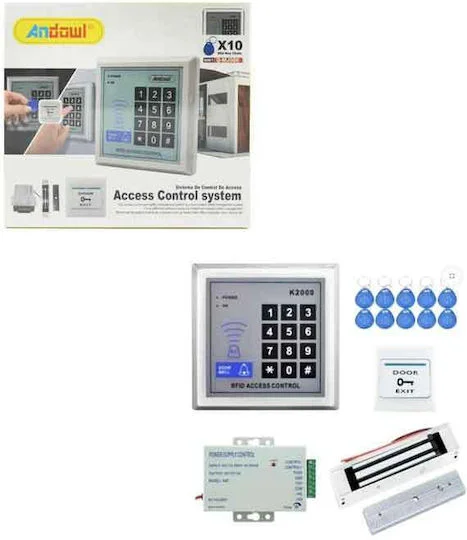 Φωτογραφία προϊόντος: Andowl Access Control για Πρόσβαση με Κάρτα και Κωδικό Q-MJ006