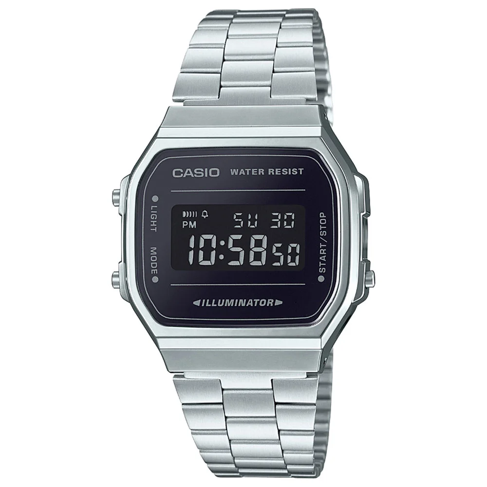 Φωτογραφία προϊόντος: CASIO Collection Stainless Steel Bracelet A-168WEM-1EF