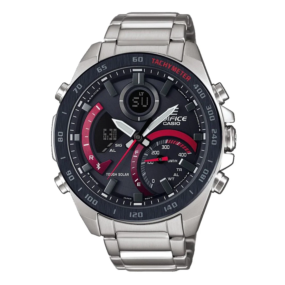 Φωτογραφία προϊόντος: CASIO Edifice Bluetooth Solar Stainless Steel Bracelet ECB-900DB-1AER