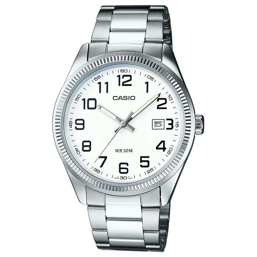Φωτογραφία προϊόντος: CASIO Collection Stainless Steel Bracelet White Dial MTP-1302PD-7BVEF