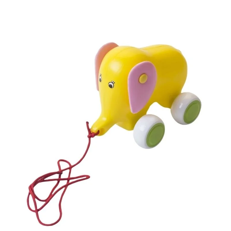Φωτογραφία προϊόντος: Janod Συρόμενο Ζωάκι Viking Toys Ελεφαντάκι 12cm 12+ Μηνών Κίτρινο T-VIK-1312