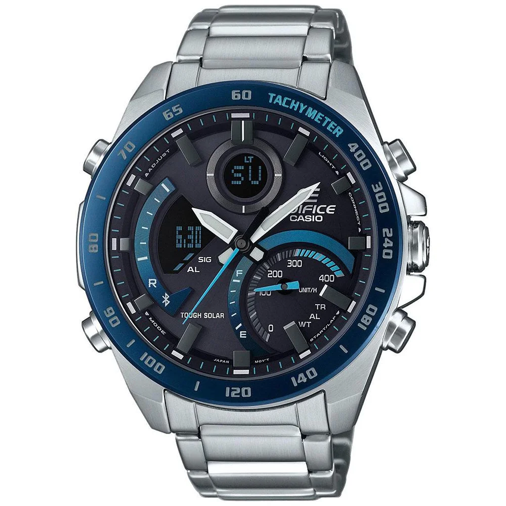 Φωτογραφία προϊόντος: CASIO Edifice Bluetooth Solar Stainless Steel Bracelet ECB-900DB-1BER
