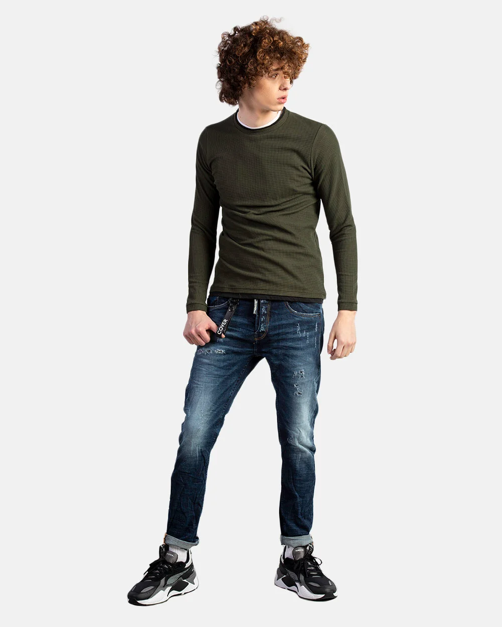Φωτογραφία προϊόντος: COVER DENIM ΠΑΝΤΕΛΟΝΙ LONDON N3453. #1a1f37