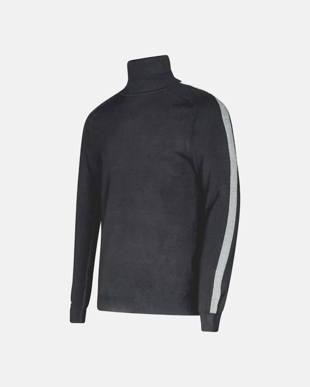 Φωτογραφία προϊόντος: ANT MORATO ANTONY MORATO SWEATER TURTLE COLLAR WITH JACQUARD STRIPE #000000