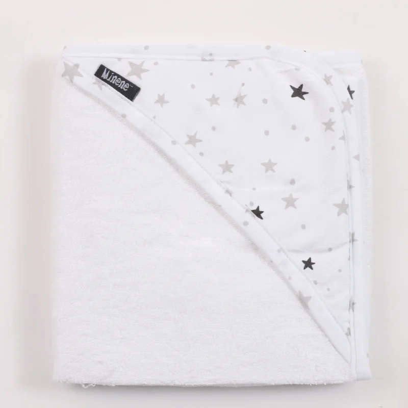 Φωτογραφία προϊόντος: Κάπα Bamboo 75x75εκ. Stars Grey Minene 19302002250OS