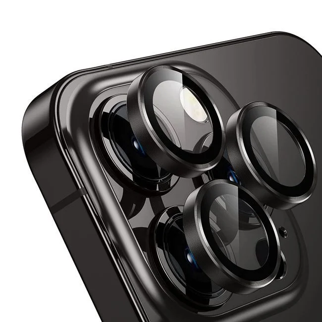 Φωτογραφία προϊόντος: OEM Lens Camera Tempered Glass Black iPhone 14 Pro/14 Pro Max