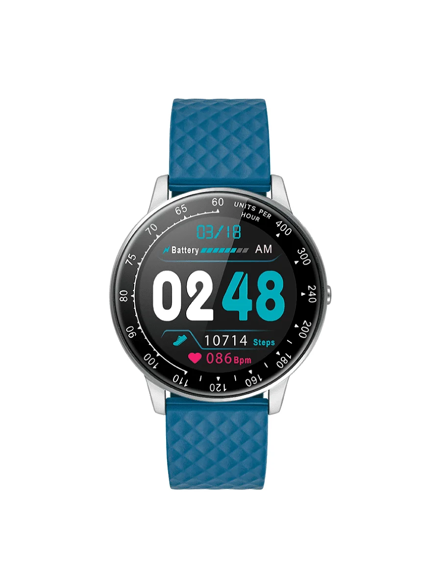 Φωτογραφία προϊόντος: DAS.4 smartwatch SP01-50252 μπλε λουράκι σιλικόνης