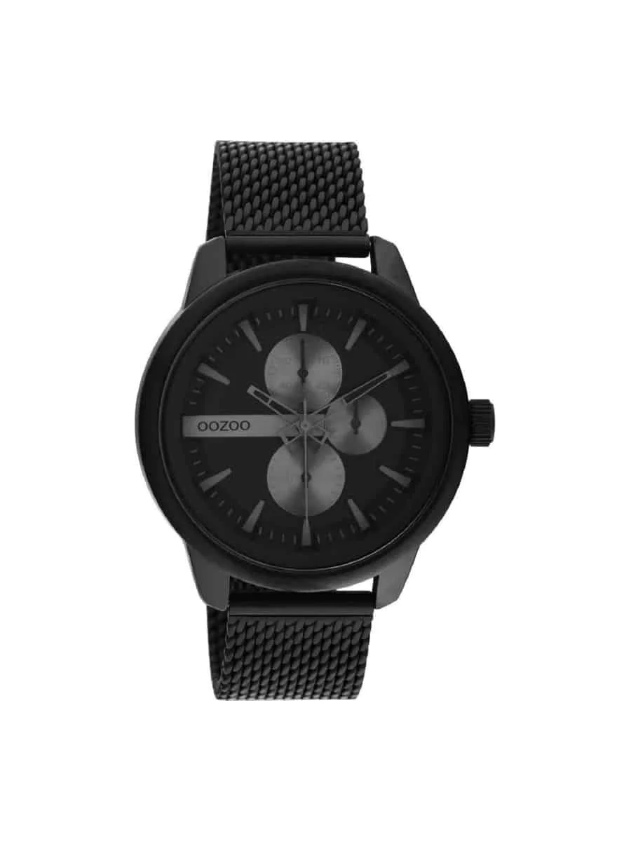 Φωτογραφία προϊόντος: Μαύρο ρολόι Oozoo Timepieces C11019