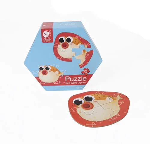 Φωτογραφία προϊόντος: Classic world SEA WORLD JIGSAW PUZZLE – ΠΑΖΛ ΘΑΛΑΣΣΙΟΣ ΚΟΣΜΟΣ (6 παζλ από 4 τεμάχια) CL40023