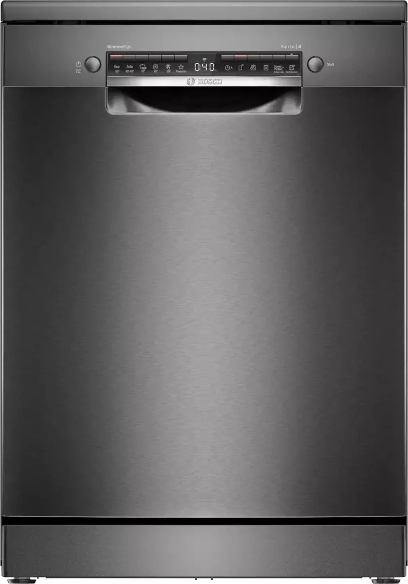 Φωτογραφία προϊόντος: OEM Bosch SMS4EMC06E Ελεύθερο Πλυντήριο Πιάτων για 14 Σερβίτσια Π60εκ, Dark Inox, Β, WiFi