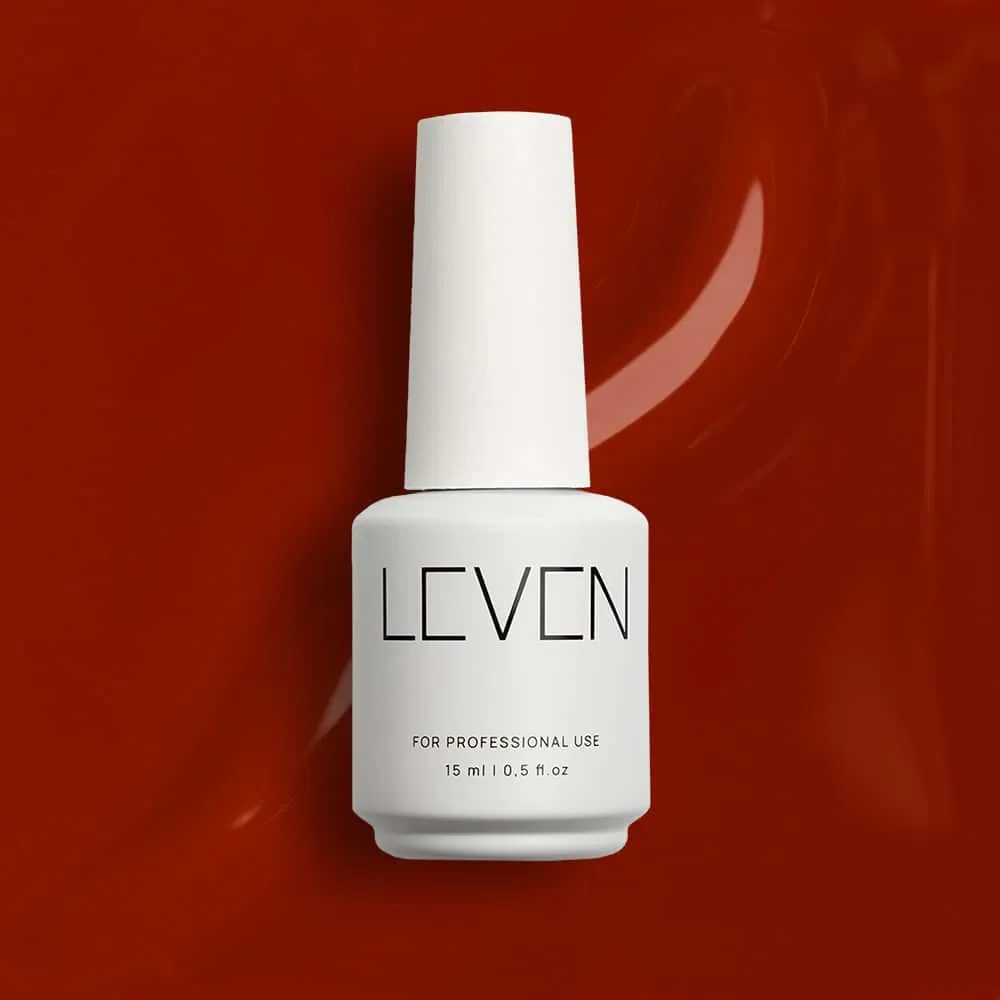 Φωτογραφία προϊόντος: Leven | Ημιμόνιμο βερνίκι 15ml no. 228 Sweet Paprika