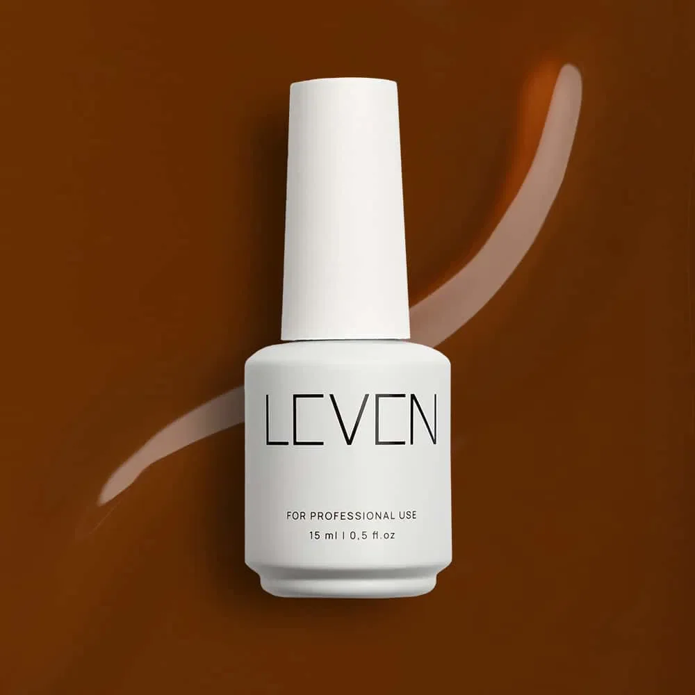 Φωτογραφία προϊόντος: Leven | Ημιμόνιμο βερνίκι 15ml no. 229 Cinnamon