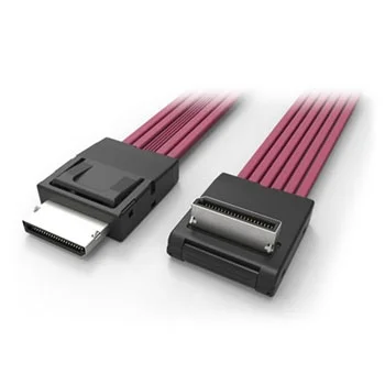 Φωτογραφία προϊόντος: Intel Cable SFF-8611 straight to right angle 600mm