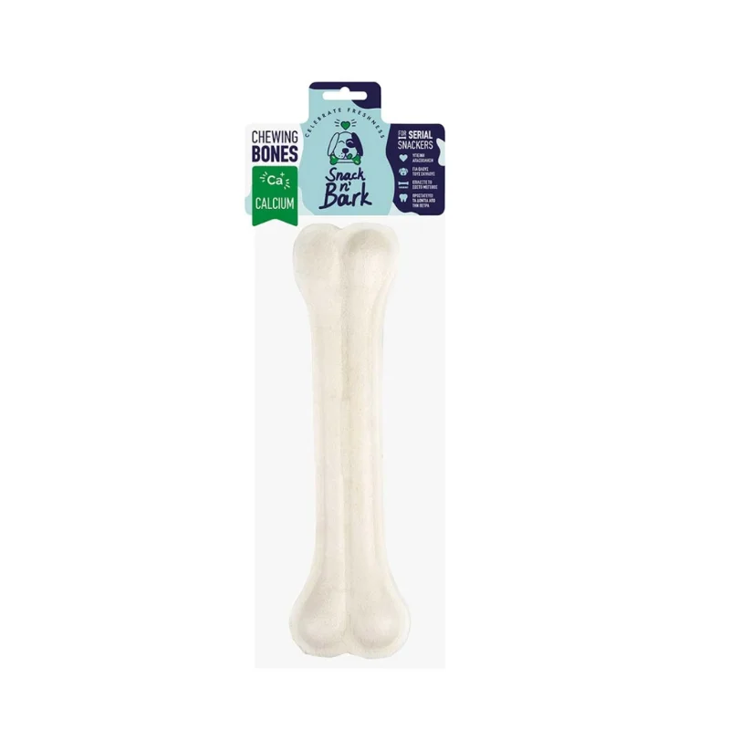 Φωτογραφία προϊόντος: Fury Snack n Bark Bone Συμπαγές Κόκκαλο Ασβεστίου 21cm/140gr (1τμχ)