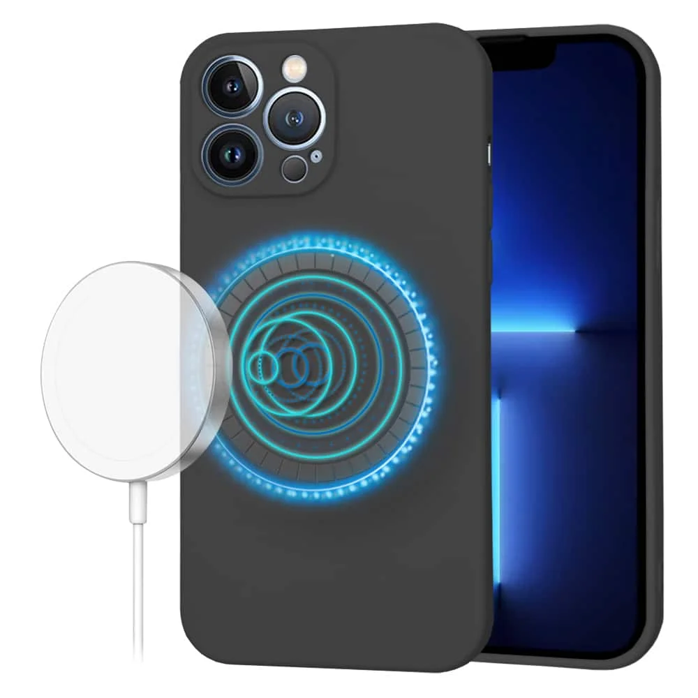 Φωτογραφία προϊόντος: Θήκη iPhone 13 Pro Max SoftFlex MagSafe Techsuit (Μαύρο)