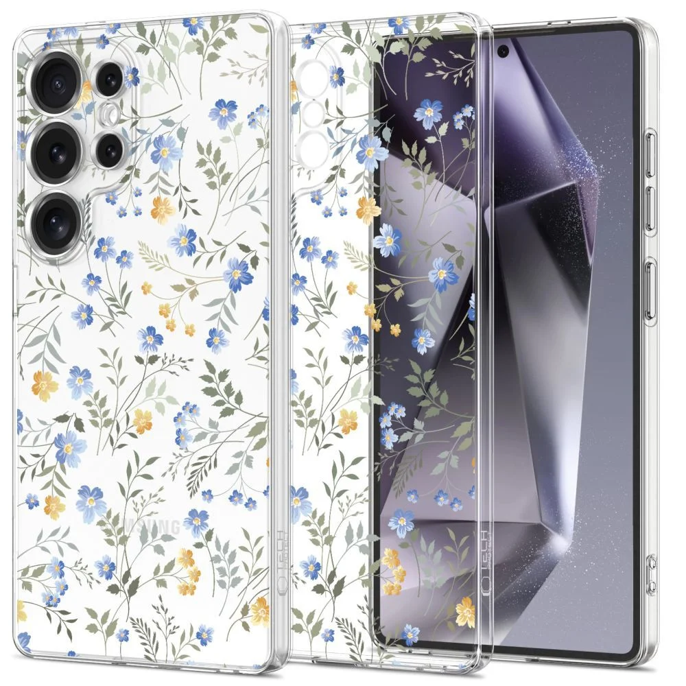 Φωτογραφία προϊόντος: Θήκη Galaxy S25 Ultra Tech-Protect με Λουλούδια