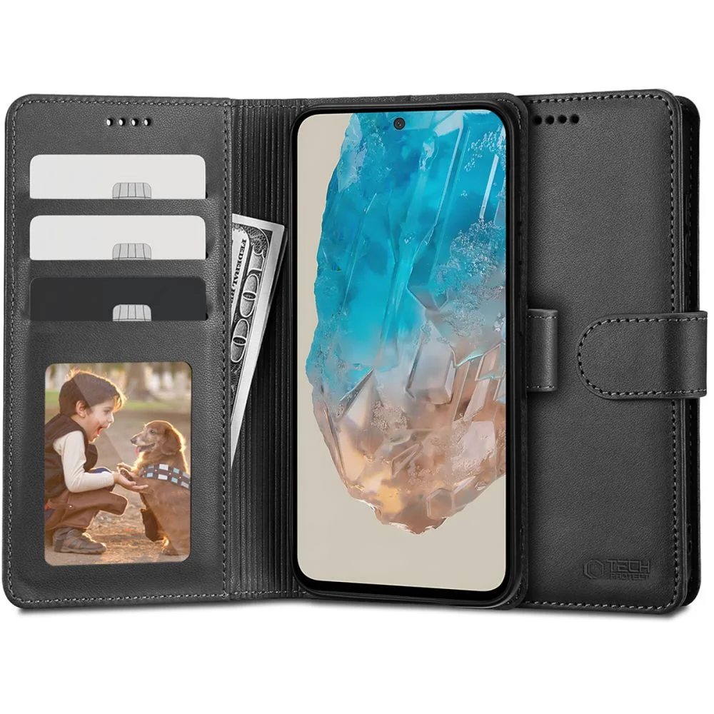 Φωτογραφία προϊόντος: Θήκη Galaxy M35 Βιβλιαράκι Tech-Protect (Μαύρο)