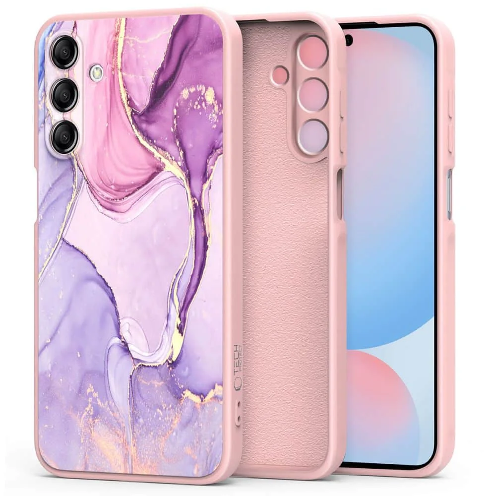 Φωτογραφία προϊόντος: Θήκη Galaxy S24 FE Tech-Protect Ροζ Μάρμαρο