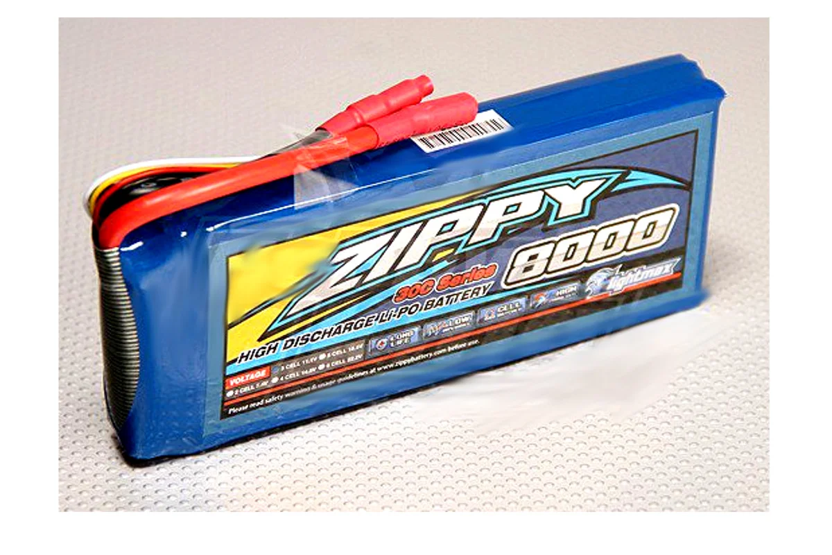 Φωτογραφία προϊόντος: ZIPPY Flightmax 8000mAh 3S1P 30C Lipo Pack