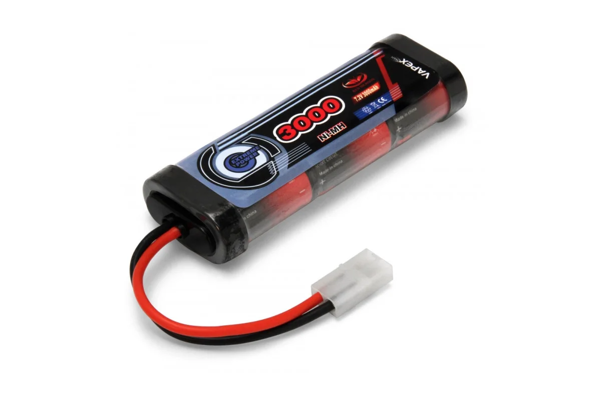Φωτογραφία προϊόντος: VAPEX NiMH Battery 7,2V 3000mAh Tamiya connector