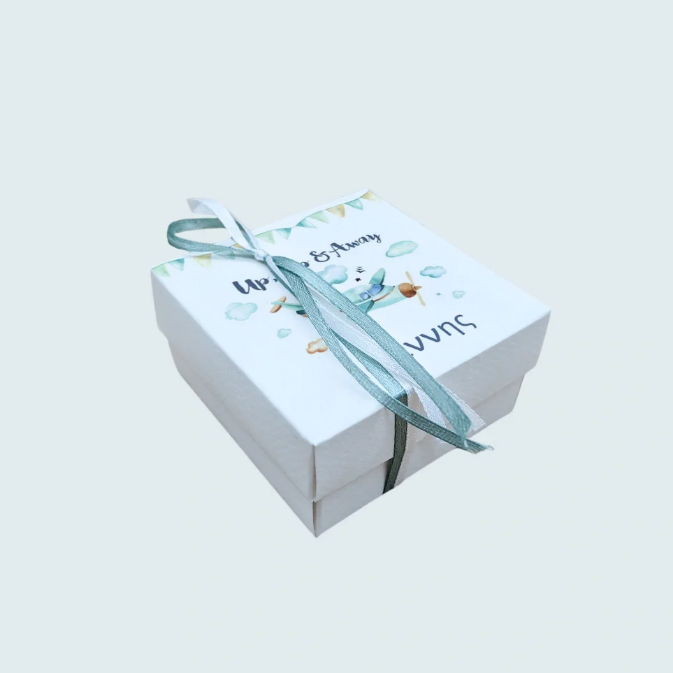 Φωτογραφία προϊόντος: Ecobags Μπομπονιέρα Βάπτισης Κουτάκι με Εκτύπωση και Κουφέτα Χατζηγιαννάκης Θέμα Αεροπλανάκι -1