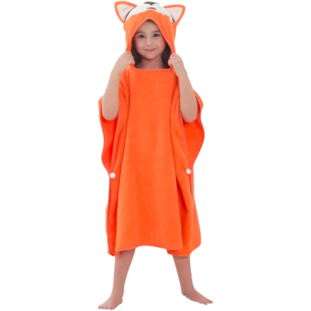 Φωτογραφία προϊόντος: Orange Fox, Παιδικό Πόντσο Μπάνιου, Queen Mother