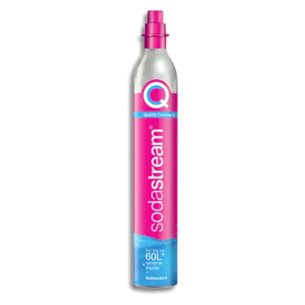 Φωτογραφία προϊόντος: Sodastream Νέος Κύλινδρος QUICK CONNECT CO2 Για Παρασκευή Ανθρακούχου Νερού 60L