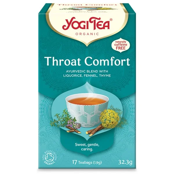 Φωτογραφία προϊόντος: YogiTea Yogi Tea Throat Comfort 17 Φακελάκια