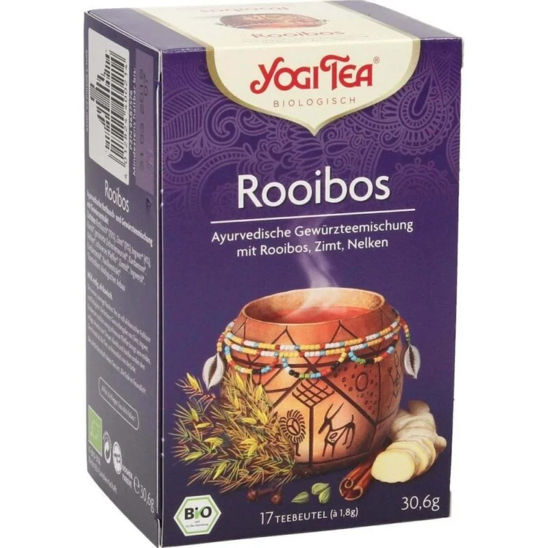 Φωτογραφία προϊόντος: YogiTea Yogi Tea Κόκκινο Τσάι Βιολογικό Rοoibos 17 Φακελάκια