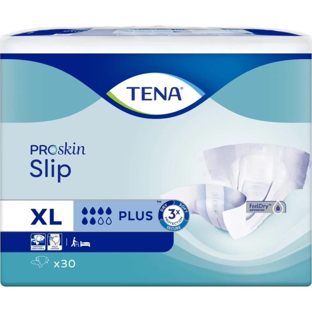 Φωτογραφία προϊόντος: Πάνες ακράτειας Tena Slip X-Large Proskin Plus 30 τεμαχίων