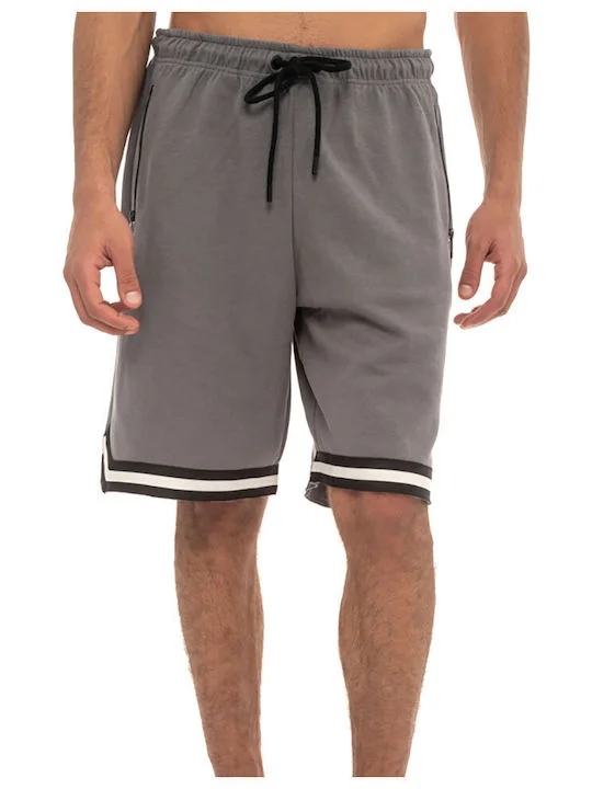 Φωτογραφία προϊόντος: BE NATION LONG SHORT WITH STRIPE TAPES & ZIP POCKETS